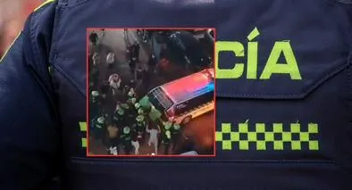 Batalla campal en conjunto de Bogotá por intento de linchamiento a ladrón