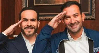 Abelardo de la Espriella y Didier Blanco