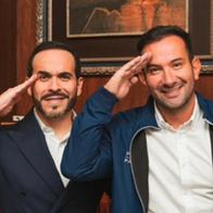 Abelardo de la Espriella y Didier Blanco