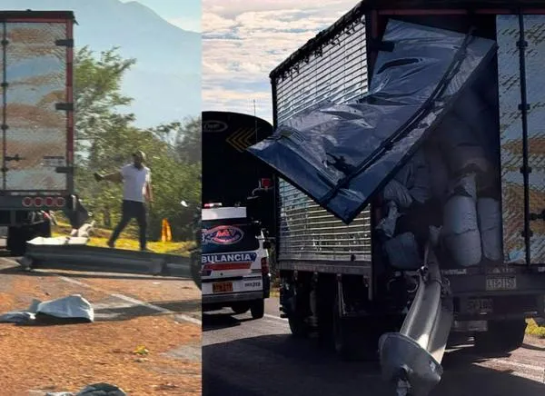 Aparatoso accidente en la variante de Ibagué este viernes