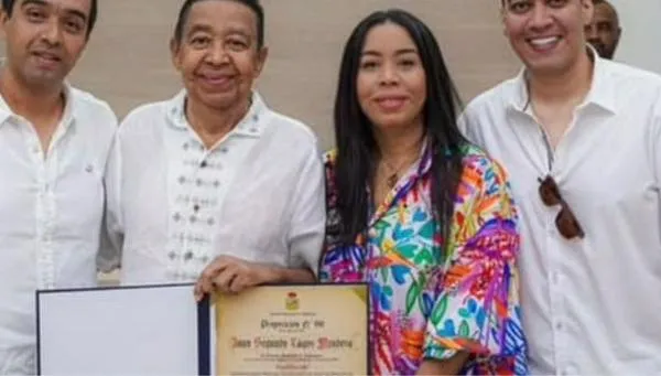 Juan Segundo Lagos Mendoza recibe homenaje del Concejo de Valledupar por su aporte al vallenato
