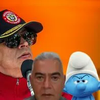 Petro y papá pitufo