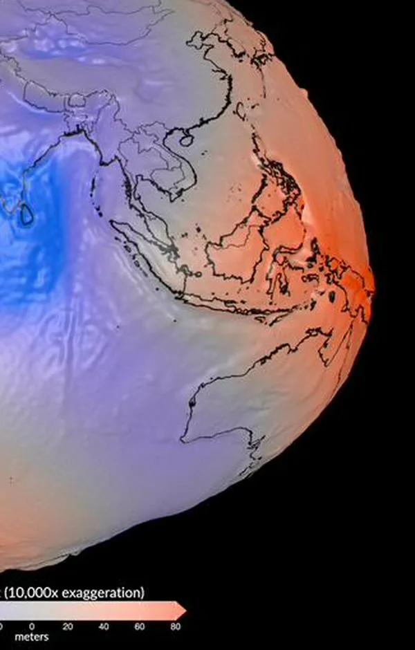 ¿Es esta la verdadera forma de la Tierra? NASA revela visualización del geoide terrestre