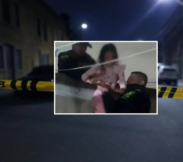 Niña de 7 años fue rescatada en Bogotá: lanzó papeles pidiendo ayuda