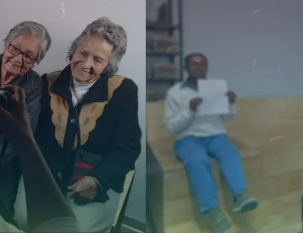 Aprende de experimentación audiovisual para personas mayores en la BECMA 
