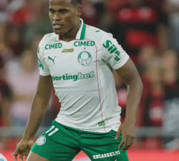 Jhon Arias no desentona en Palmeiras; vea su gol contra Vitória, en el Brasileirao