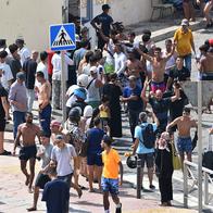 Impresionantes videos de llegada de cientos de migrantes de Marruecos a España