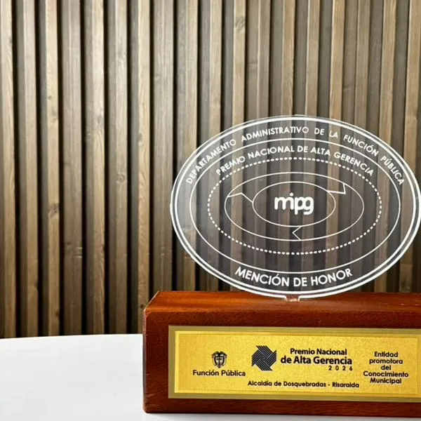 Dosquebradas recibe Mención de Honor del Premio Nacional de Alta Gerencia 2026