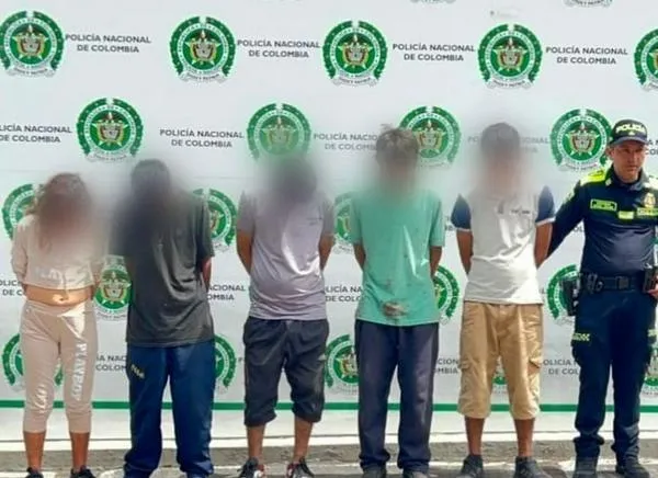 Cayó una banda de jíbaros que tenía “azotada” la comuna 8 de Ibagué