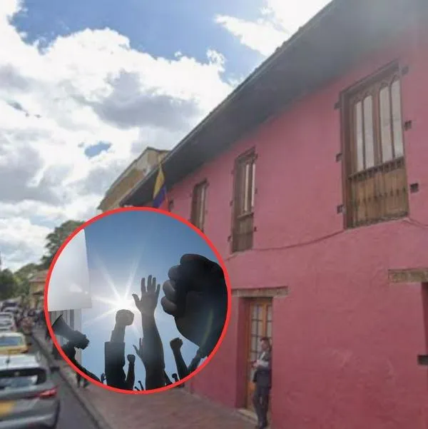 Protestas en Ministerio de Vivienda en Bogotá hoy: indígenas hacen reclamos