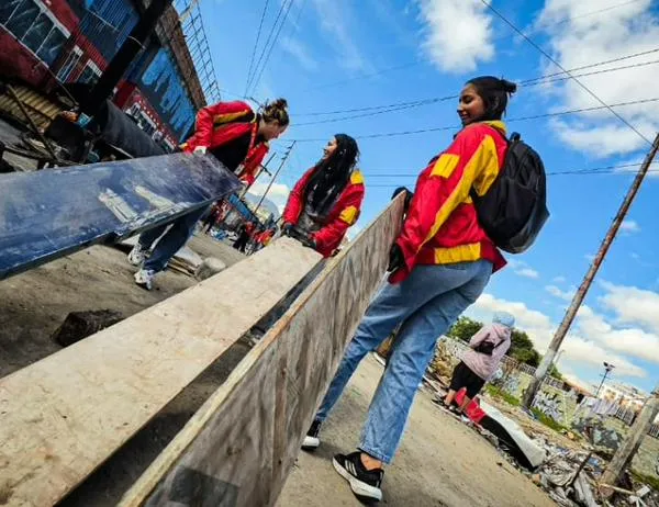 Alcaldía Local de Los Mártires fortalece la recuperación del espacio público con nueva intervención 