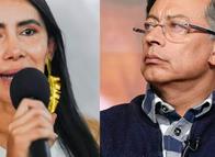 Delcy Isaza lanzó pulla al Gobierno Petro por crisis en Cajamarca