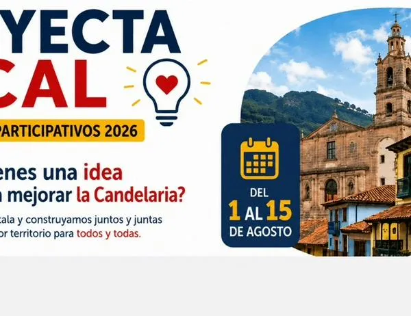 Convocatoria Proyecta Local 2026 en la localidad de La Candelaria ¡Participa!  