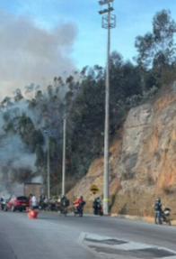 Incendios forestales: Bomberos atienden emergencias en Soacha y otros cinco municipios