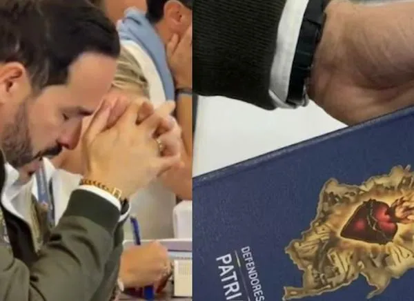 Abelardo afirmó que fue “tocado por Dios” durante retiro con su gabinete