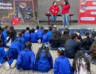 La campaña de cultura 'Bogotá Modo Metro' llega a los colegios de la ciudad 