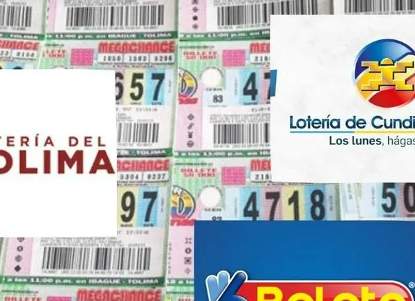 Resultados de la Lotería del Tolima y Cundinamarca, 3 de agosto