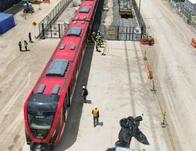 Bogotá recibió el tren número 16 y supera la mitad de la flota de la Línea 1 del Metro 