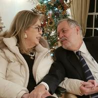 Alejandro Ordóñez junto con su esposa fallecida en 2023, Beatriz Hernández
