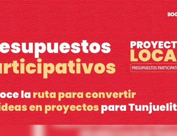 Tunjuelito invita a la ciudadanía a conocer y participar en los Presupuestos Participativos 2026 