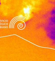 El volcán Puracé registró dos emisiones de ceniza que superaron los 700 metros de altura