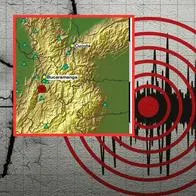 Temblor en Colombia de magnitud 3.6 hoy con epicentro en Los Santos (Santander)