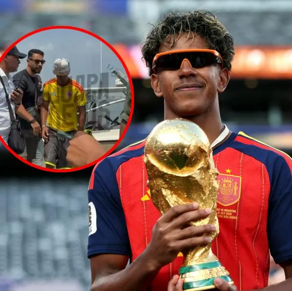 Lamine Yamal recibió camiseta del Real Cartagena en Cartagena: así fue el regalo