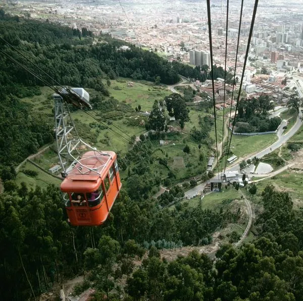 Cable aéreo en Bogotá