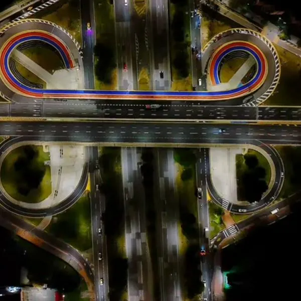 Puente de la calle 153 con autopista Norte en Bogotá fue inaugurado