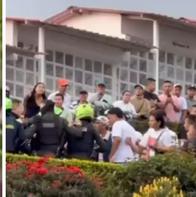 Pelea en cementerio de Fusagasugá durante exequias de dos personas asesinadas