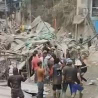Así quedó la mina en Marmato, Caldas, donde ocurrió una explosión