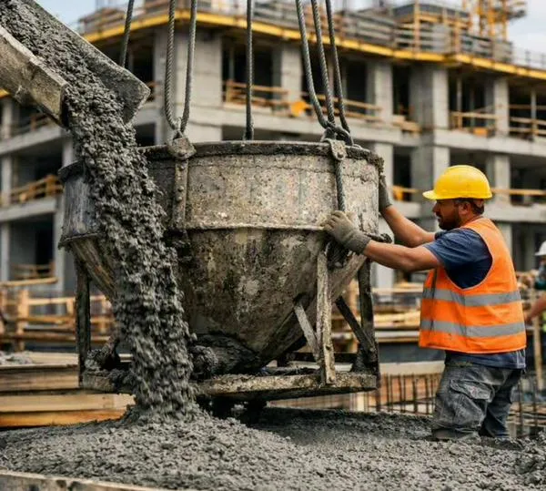 Producción de concreto premezclado creció 8,6% en junio impulsada por edificaciones y obras civiles