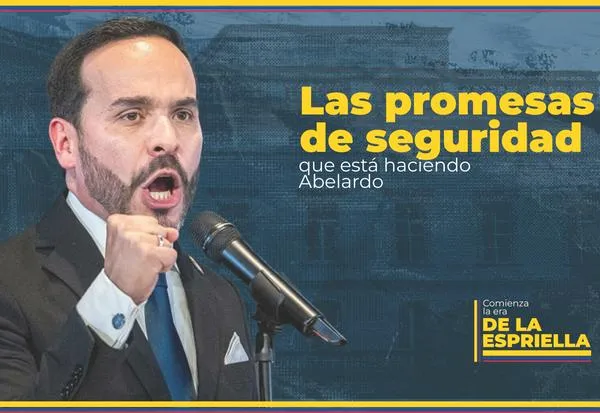 Promesas de Abelardo de la Espriella sobre seguridad: qué hará en el inicio