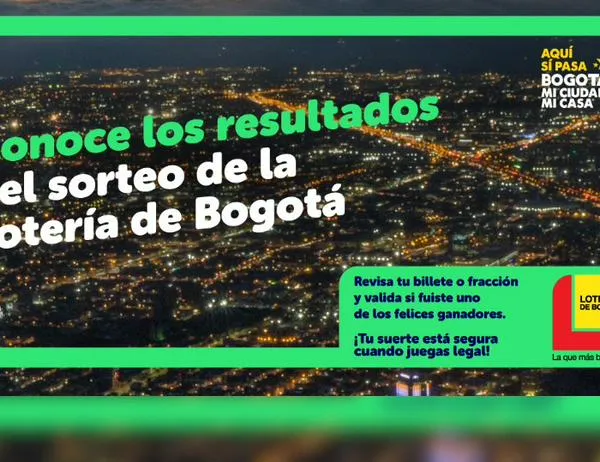 Número ganador y premios secos de la Lotería de Bogotá: revisa los resultados del sorteo del jueves 6 de agosto 