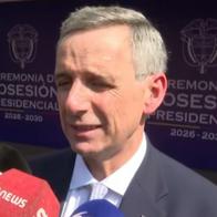 Ministro de Hacienda habla de crisis económica en posesión de De la Espriella
