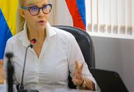 La gobernadora del Valle pide apoyo al presidente De la Espriella para proyectos clave