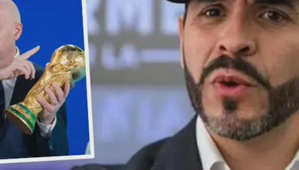 Gianni Infantino llegó a la posesión de Abelardo de la Espriella: así fue su llegada