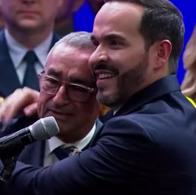 Don Luis Felipe Yagüe en posesión de Abelardo de la Espriella: video de abrazo