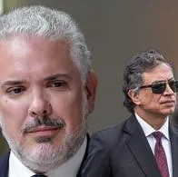 Iván Duque y Gustavo Petro