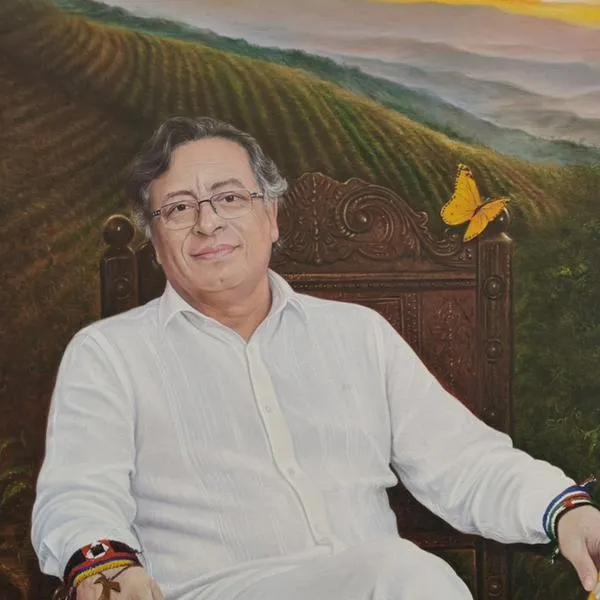 Cuadro de Gustavo Petro