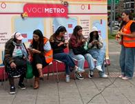 ¿Cómo debería sonar el Metro? Ciudadanía participó en el Vocímetro en Parque de los Hippies 