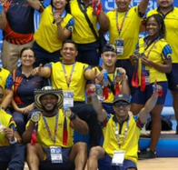 Santiago Cossio cerró con doble oro la brillante actuación de Colombia en las pesas de Santo Domingo 2026