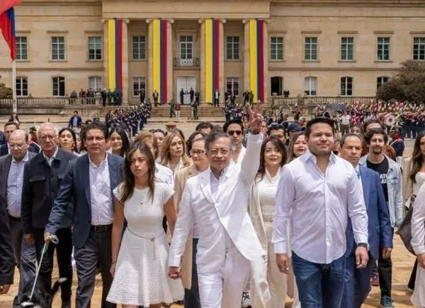 “Viva Colombia libre”: Las últimas palabras de Petro como presidente