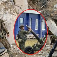 Imágenes del Ejército en enfrentamientos con disidencias 