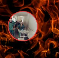 Bebé de seis meses quedó con el 50 % de su cuerpo quemado por incendio