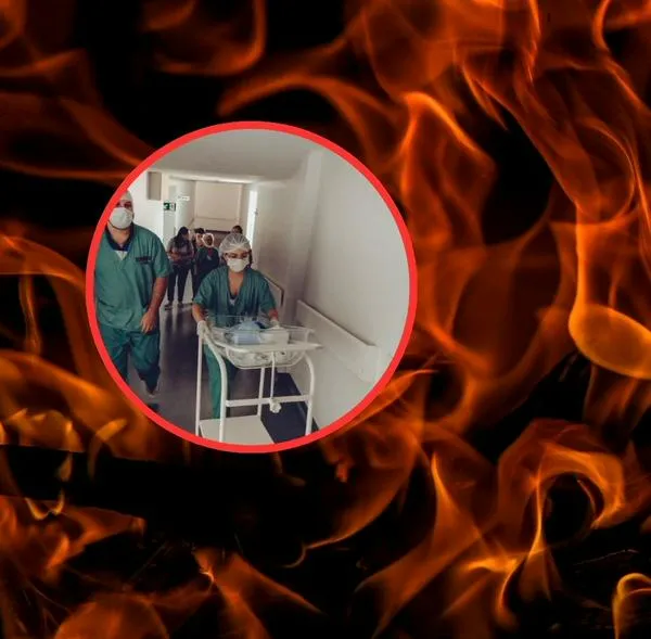 Bebé de seis meses quedó con el 50 % de su cuerpo quemado por incendio