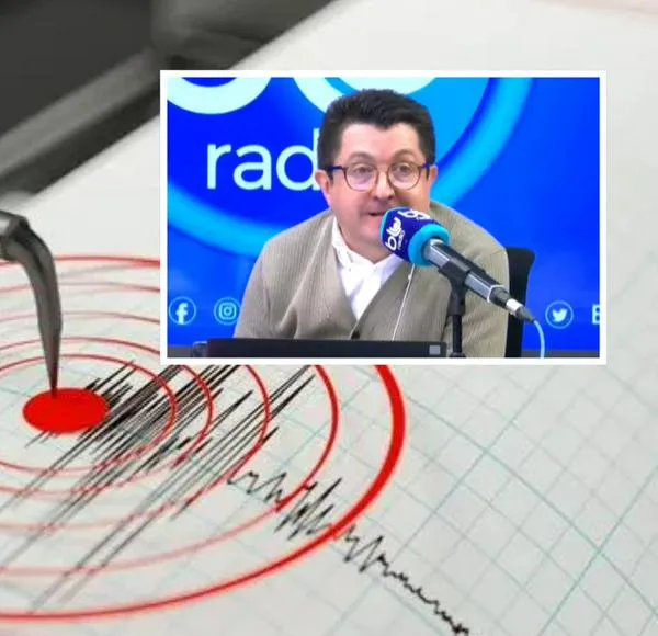 Video muestra cómo se vivió el fuerte terremoto en la cabina de Blu Radio