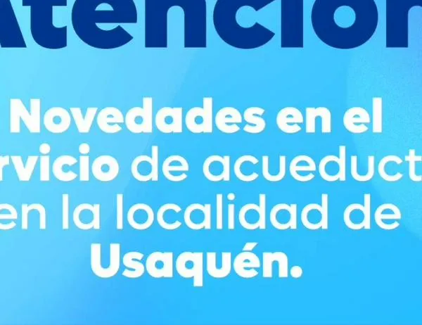 Operarios del Acueducto de Bogotá trabajan en reparación de tubería en la localidad de Usaquén 