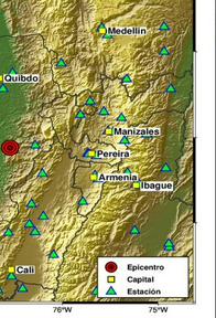 Registran nuevo temblor de 4,8 con epicentro en San José del Palmar, Chocó