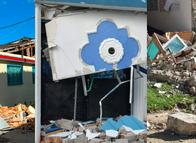 Sismo causó colapso parcial de iglesia en Roncesvalles